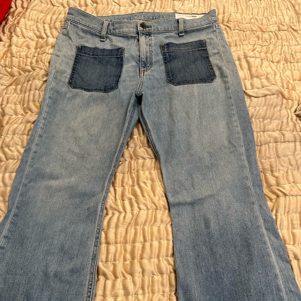 Rag & Bone Varick Denim with Patchwork pocket size 31